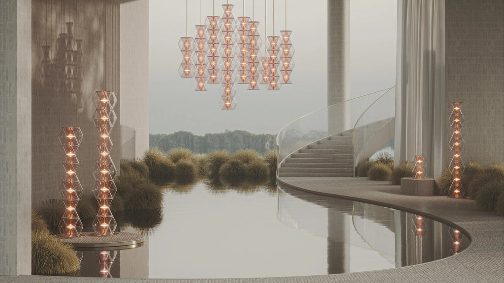 ARGYLE - interior with floor lamps and pendants | Photo: Rakumba