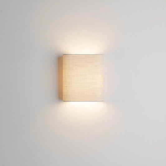 ELWOOD Wandlamp Binnen Portret - Stoffen Kap (model zonder achterplaat)