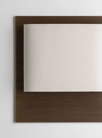 Elwood Wall Lamp Indoor - backplate finish | Photo: Rakumba