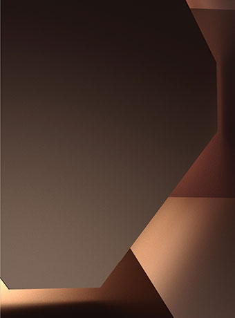 Pylite Floor Lamp - copper powdercoat finish | Photo: Rakumba