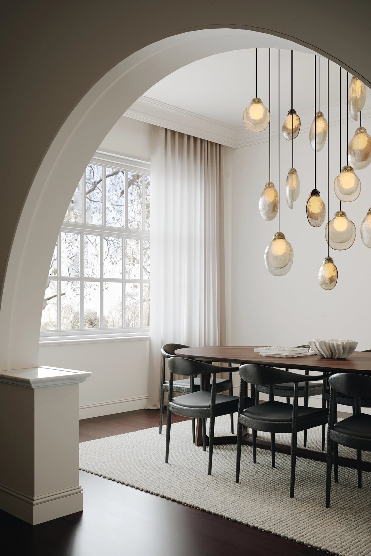 PETAL Pendant - dining room | Photo: Rakumba
