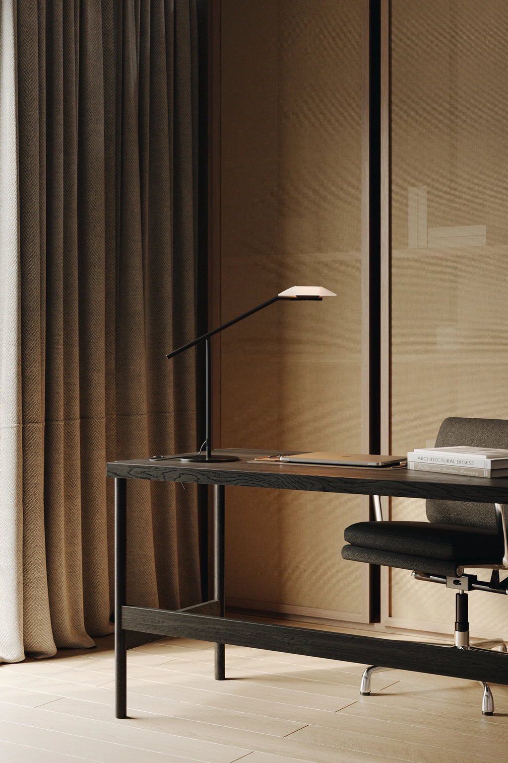 TEMA Table Lamp - on desk | Photo: Rakumba