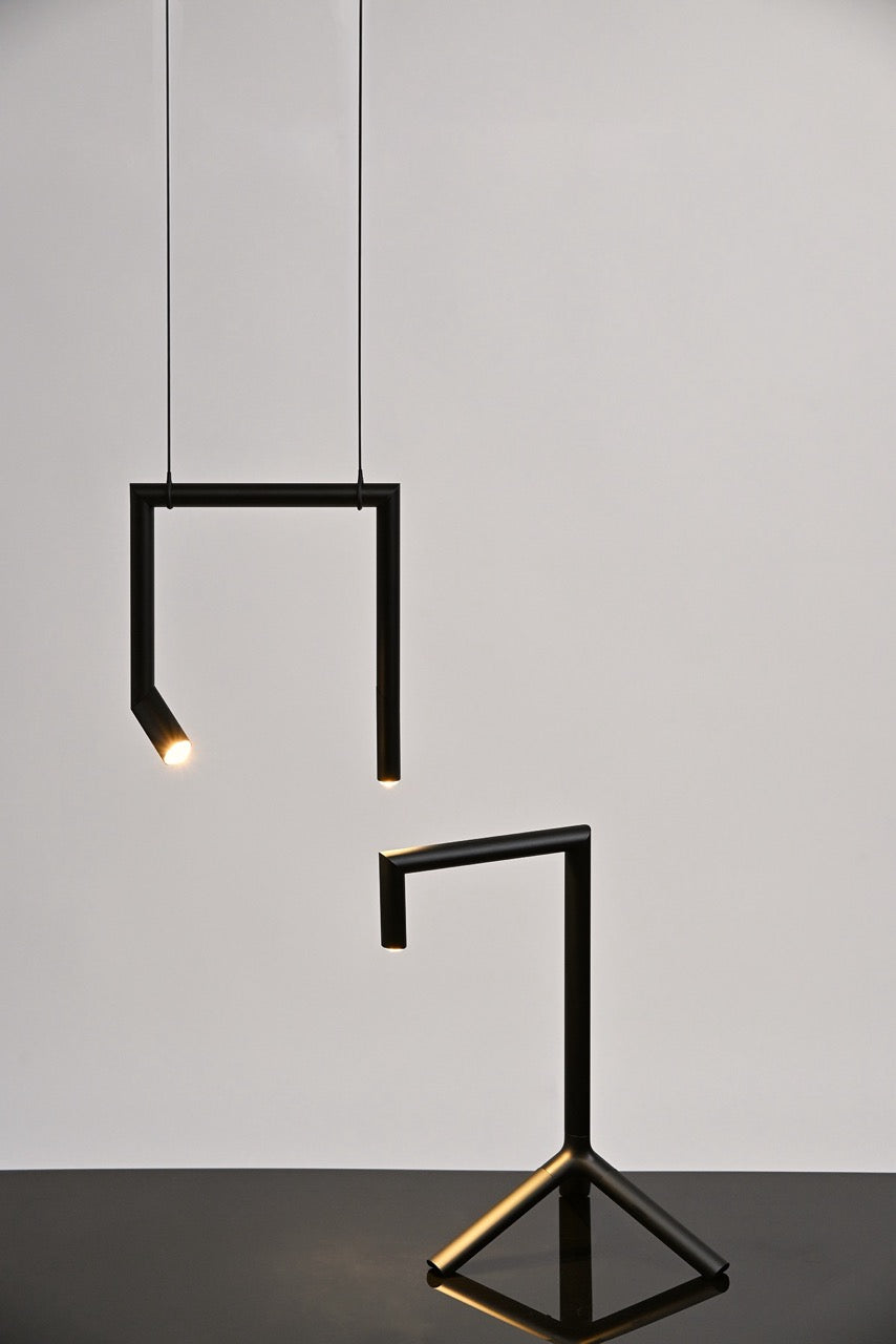 HANGMAN Table Lamp and Pendant | Photo: Rakumba