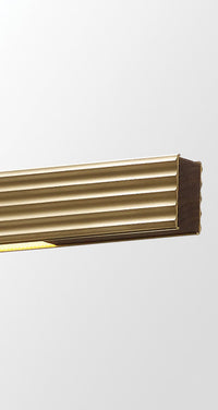 Capital Pendant - brass, satin, walnut | Photo: Rakumba