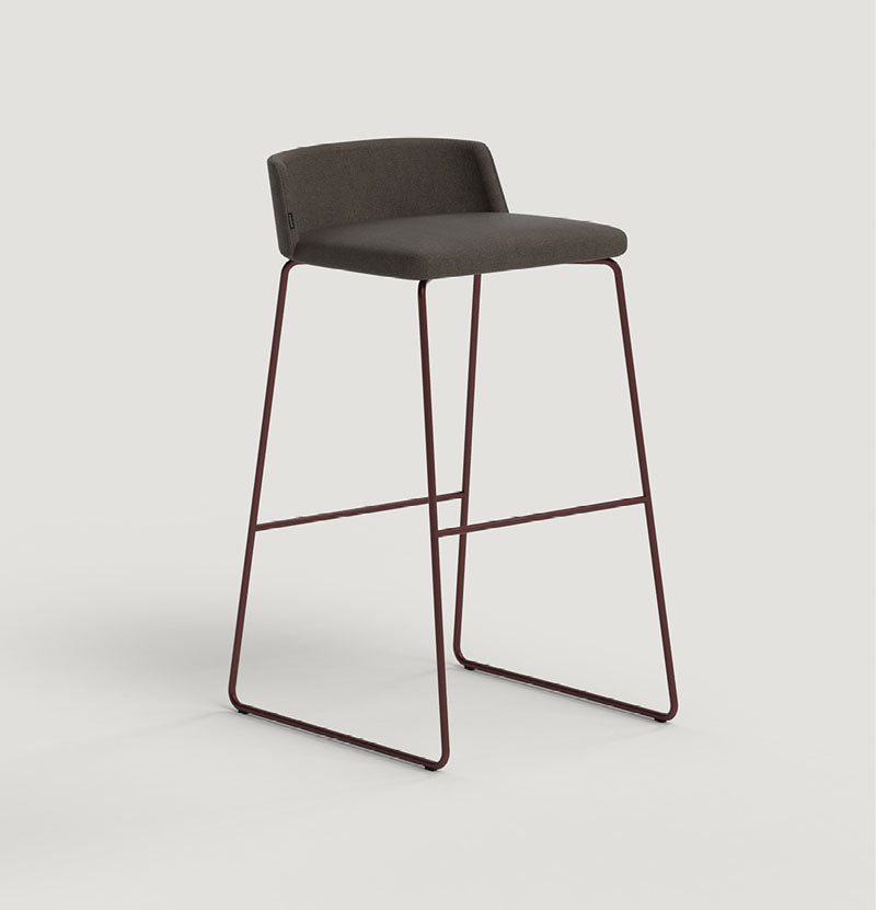 Concord Bar Stool, steel base, image: Capdell