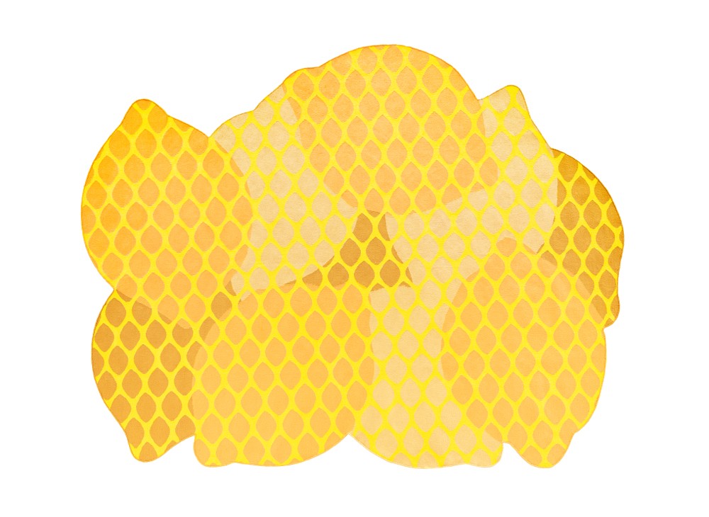 GAN Citrus Rug, Lemon