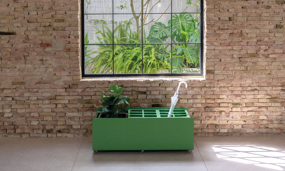 Systemtronic Crepe Umbrella Stand Planter