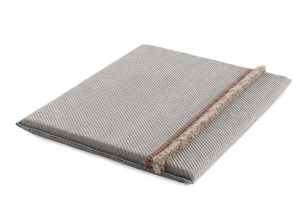GAN Garden Layers Mattress, Diagonal Almond-Blue