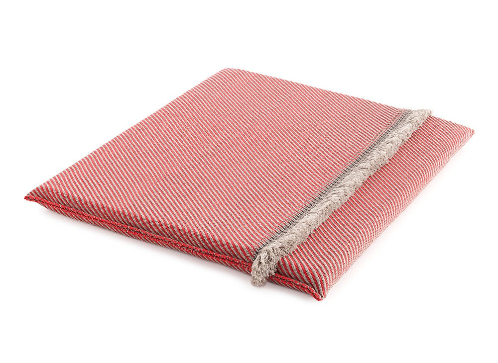 GAN Garden Layers Mattress, Diagonal Almond-Red
