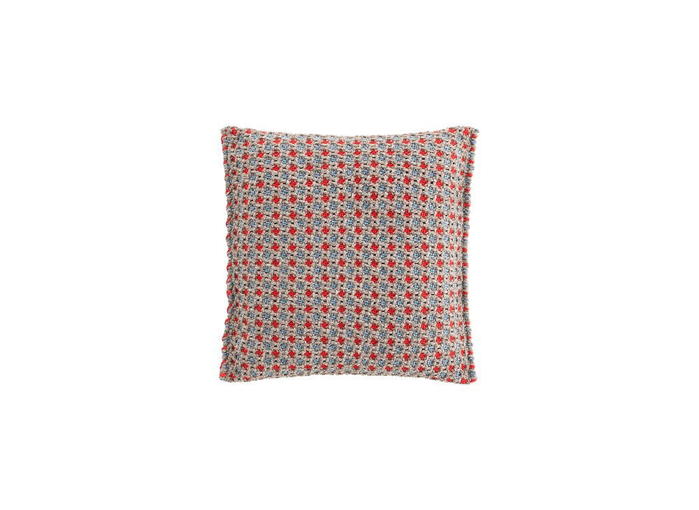 GAN Garden Layers Cushion, Gofre Blue