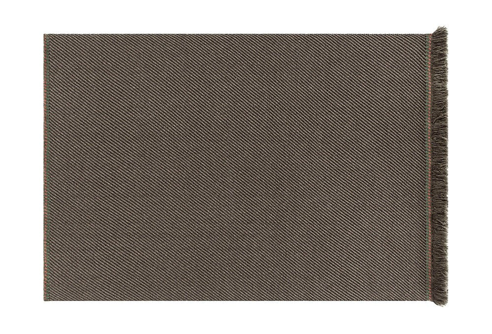 GAN Garden Layers Rug, Diagonal Aloe-Grey