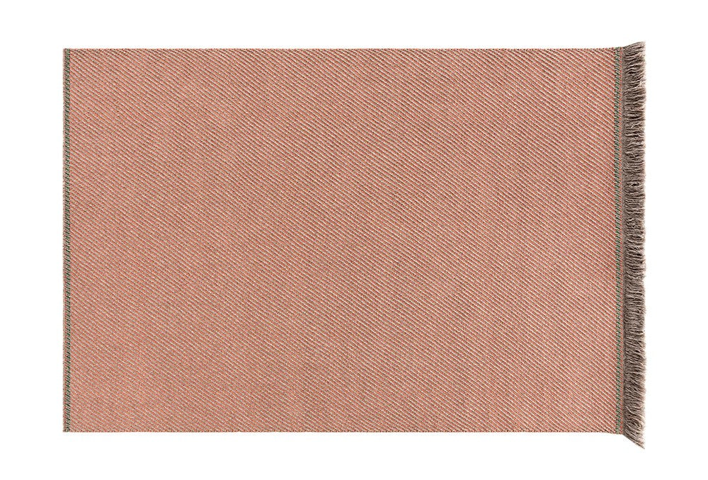 GAN Garden Layers Rug, Diagonal Almond-Peach