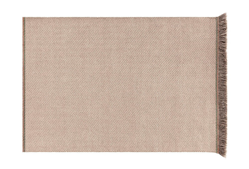 GAN Garden Layers Rug, Diagonal Almond-Ivory