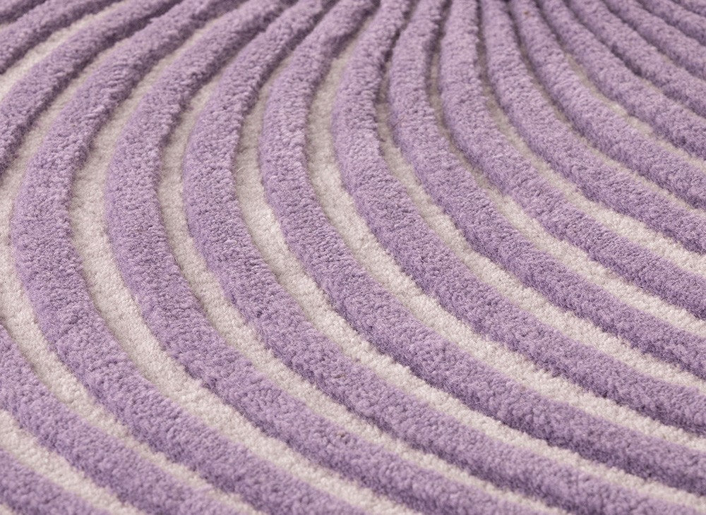 GAN Giro Rug, Lilac