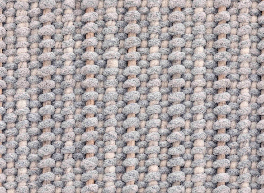 GAN Goz Rug, Kiri Light Grey