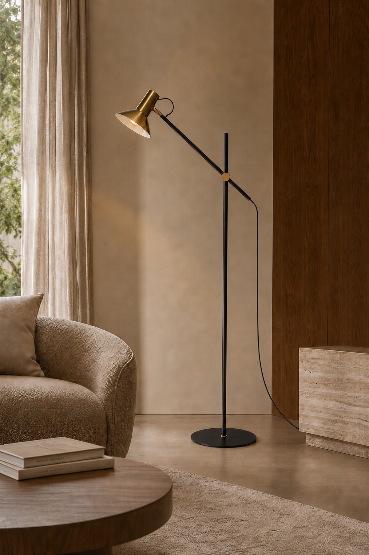 Hudo Floor Lamp, image: Aromas