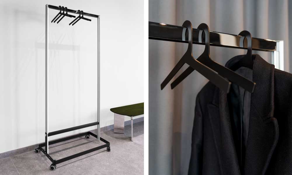 Systemtronic Inlin Coat Rack
