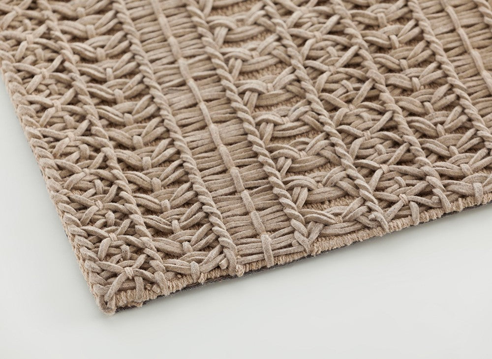 GAN Knotwork Rug, Natural