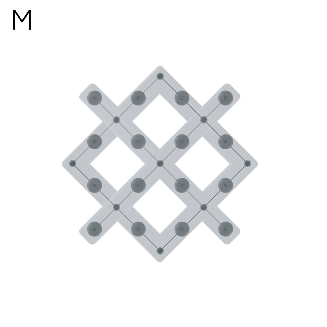 Indre Chandelier M - top view | Photo: Rakumba
