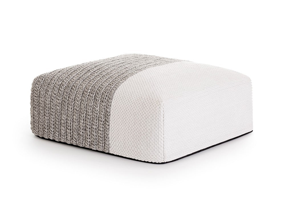 GAN Mangas Outdoor Pouf, Pouf 1 White