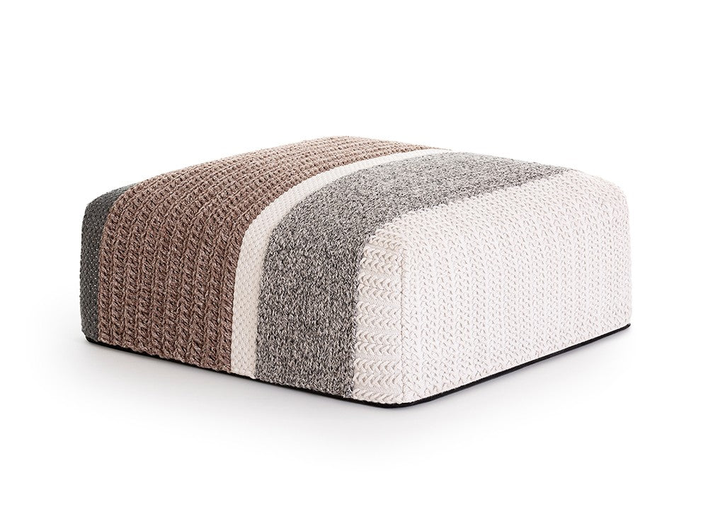GAN Mangas Outdoor Pouf, Pouf 2 Multinatural