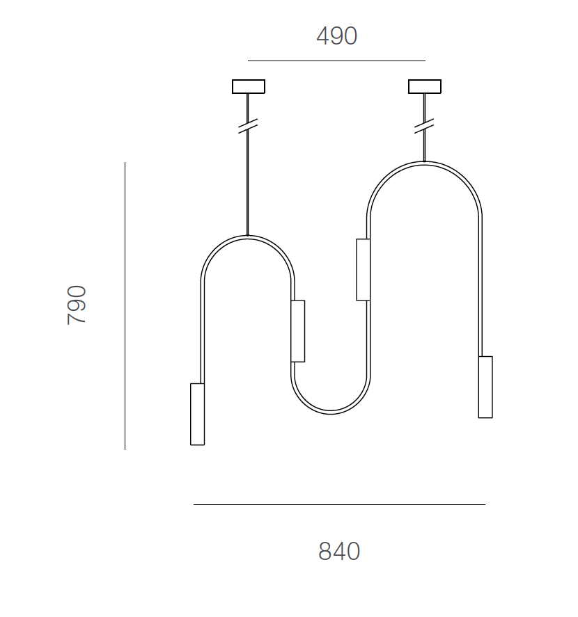 Pop Pendant - configuration C | Photo: Rakumba