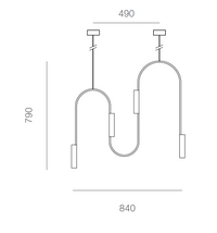 Pop Pendant - configuration C | Photo: Rakumba