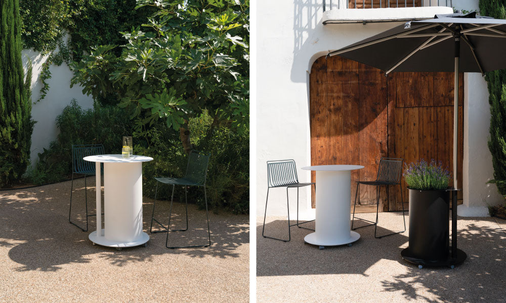 Systemtronic Parallel Table Parasol Stand
