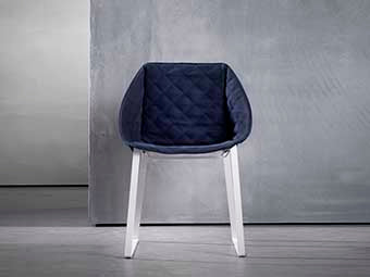 Piet Boon KEKKE outdoor dining chair, side view