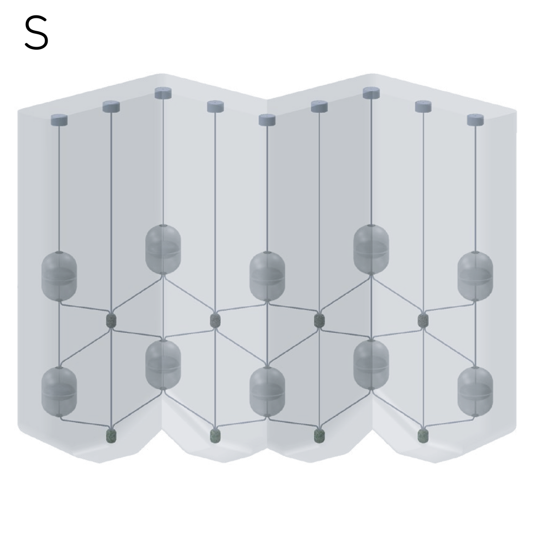 INDRE Hanglampen S: 10, Ankers: 8