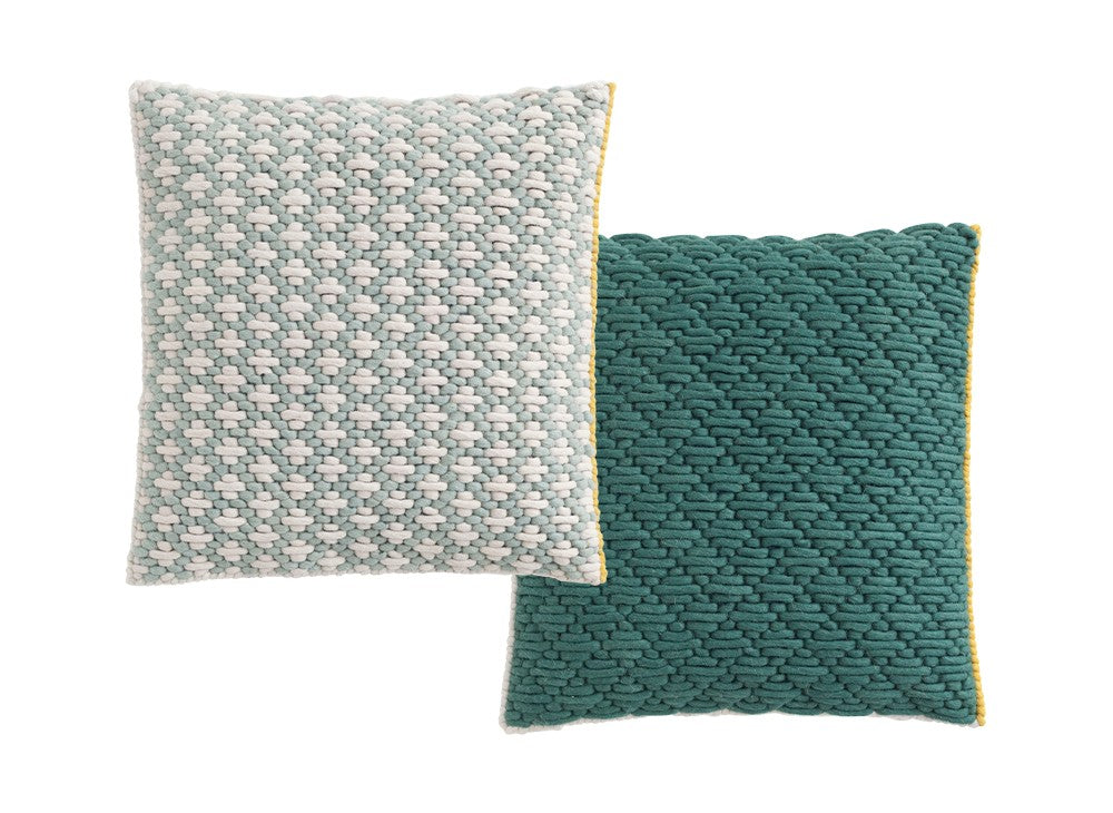GAN Silaï Cushion, Celadon-Green