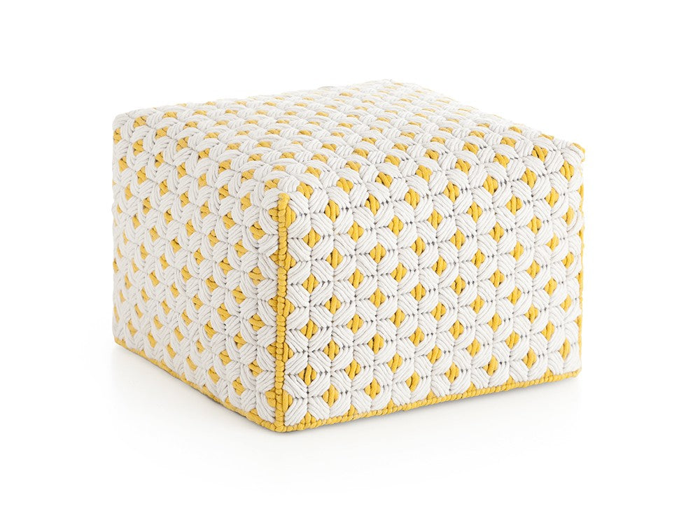 GAN Silaï Pouf, White