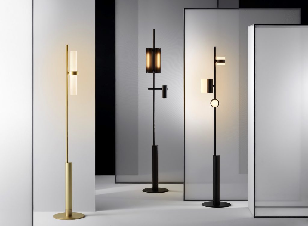 Typography Floor Lamp Base