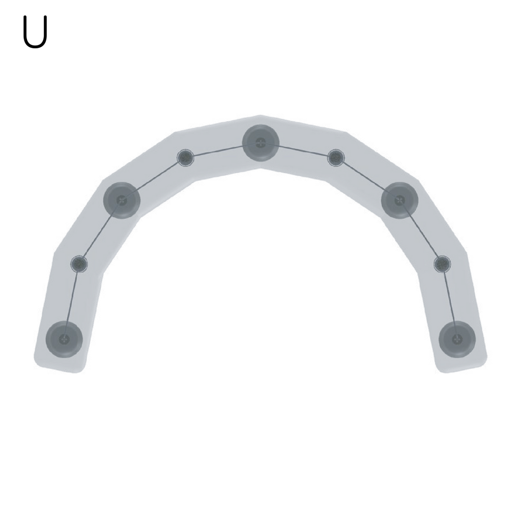 Indre Chandelier U - top view | Photo: Rakumba