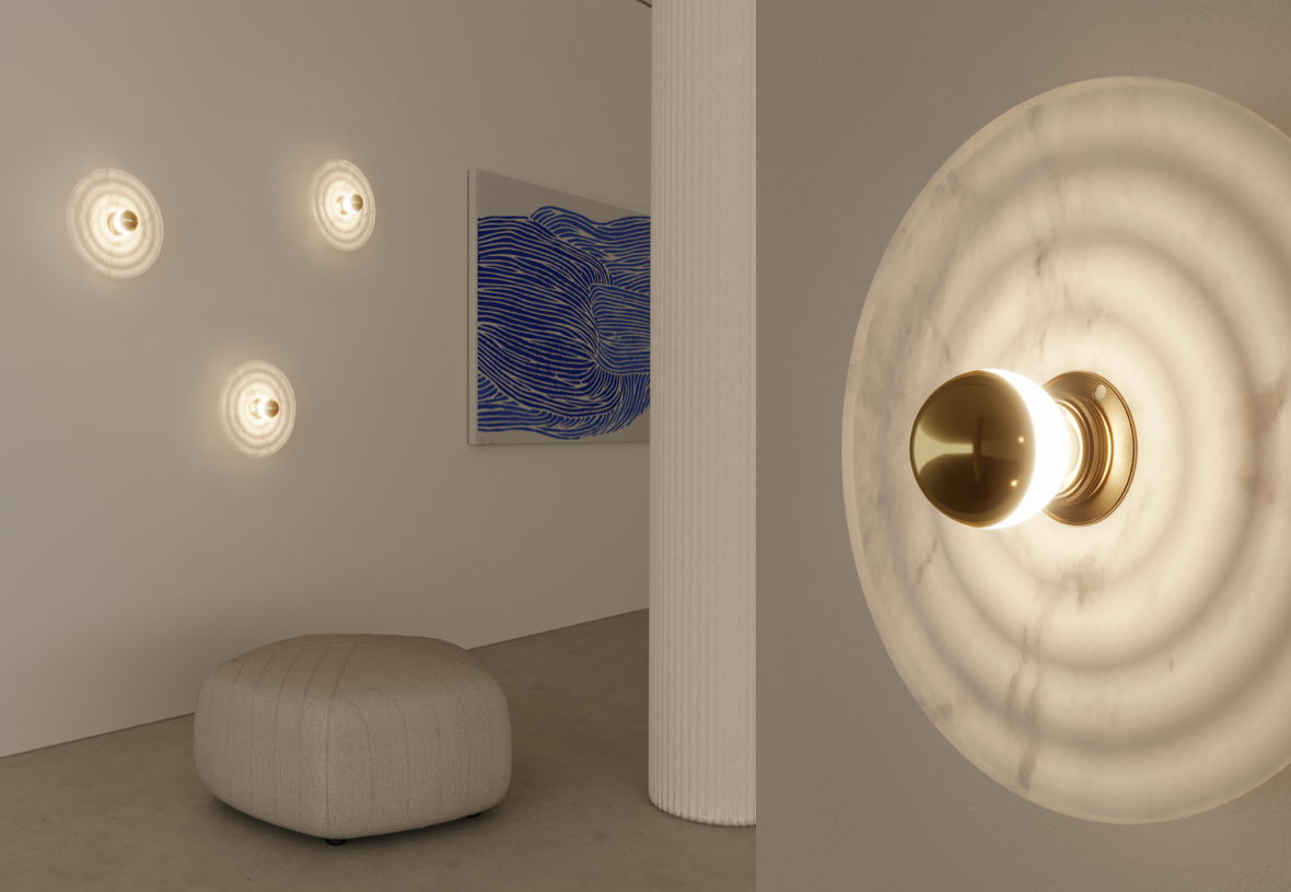 Wave Wall Lamp, image: Aromas