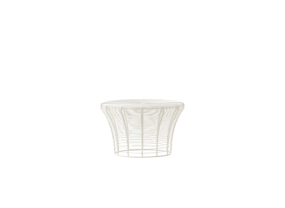 GAN Aram Low Stool, White (RAL 9016)