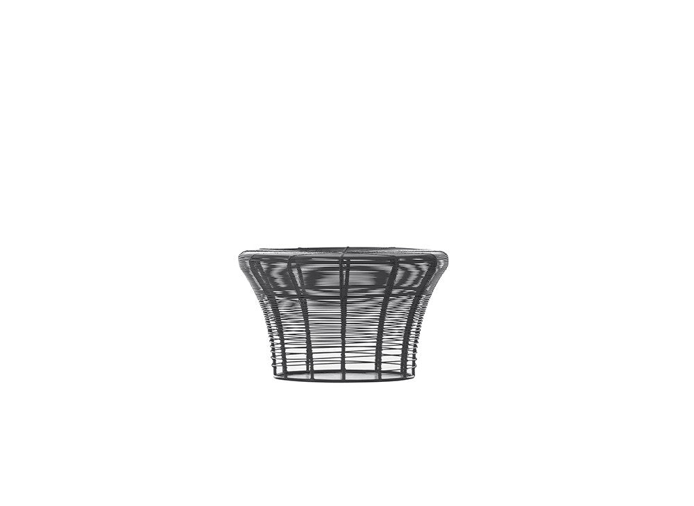 GAN Aram Low Stool, Anthracite (RAL 7043)
