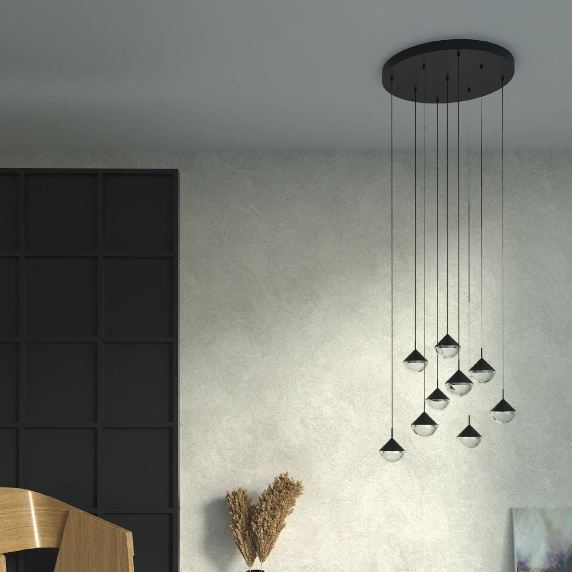 Aromas Multiple Pendant Canopy