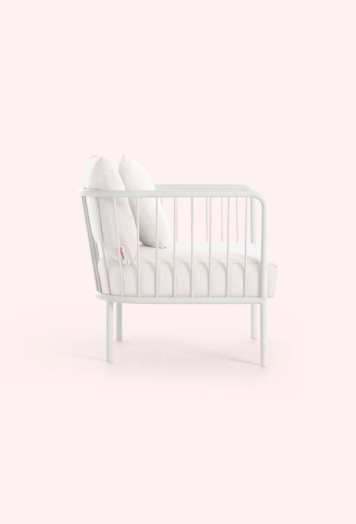 Diabla Arp Lounge Chair, profile
