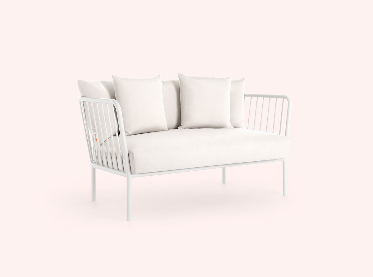 Diabla Arp 2 Seat Sofa, Silvertex Ice