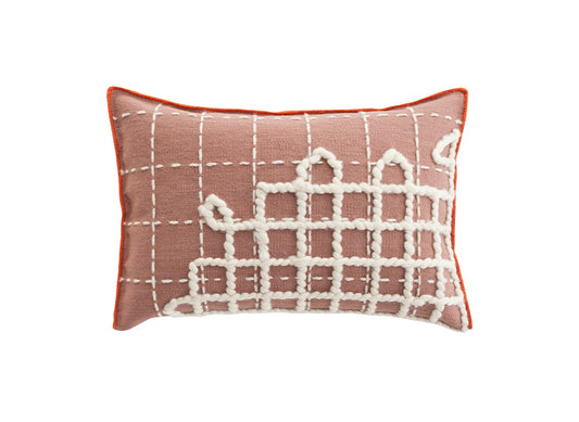 GAN Bandas Cushion, A Pink