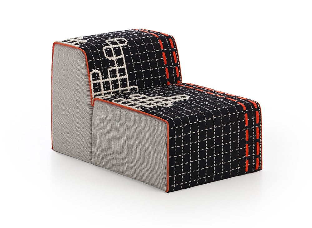 GAN Bandas Chair, D Black