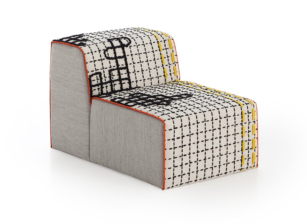 GAN Bandas Chair, D White