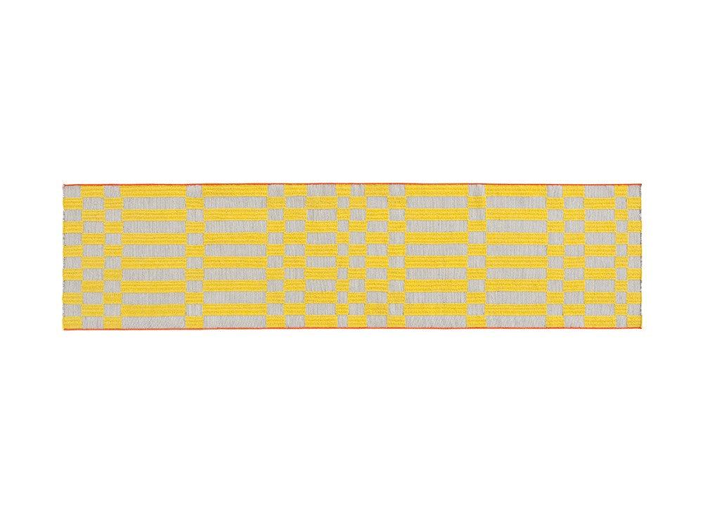GAN Bandas Rug, B Yellow