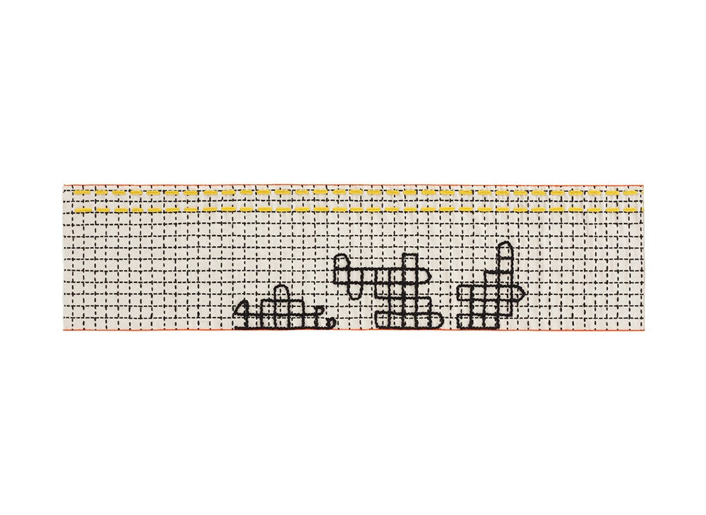 GAN Bandas Rug, D White