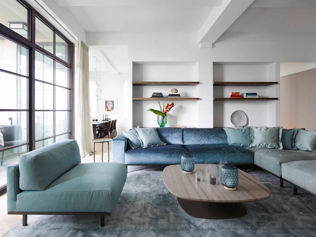 Piet Boon DON sofa in a penthouse, image: Studio Piet Boon