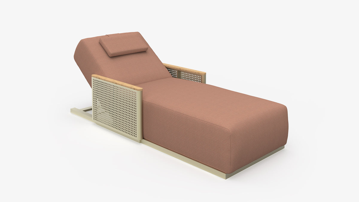Bosc chaise lounge, image: Gandia Blasco