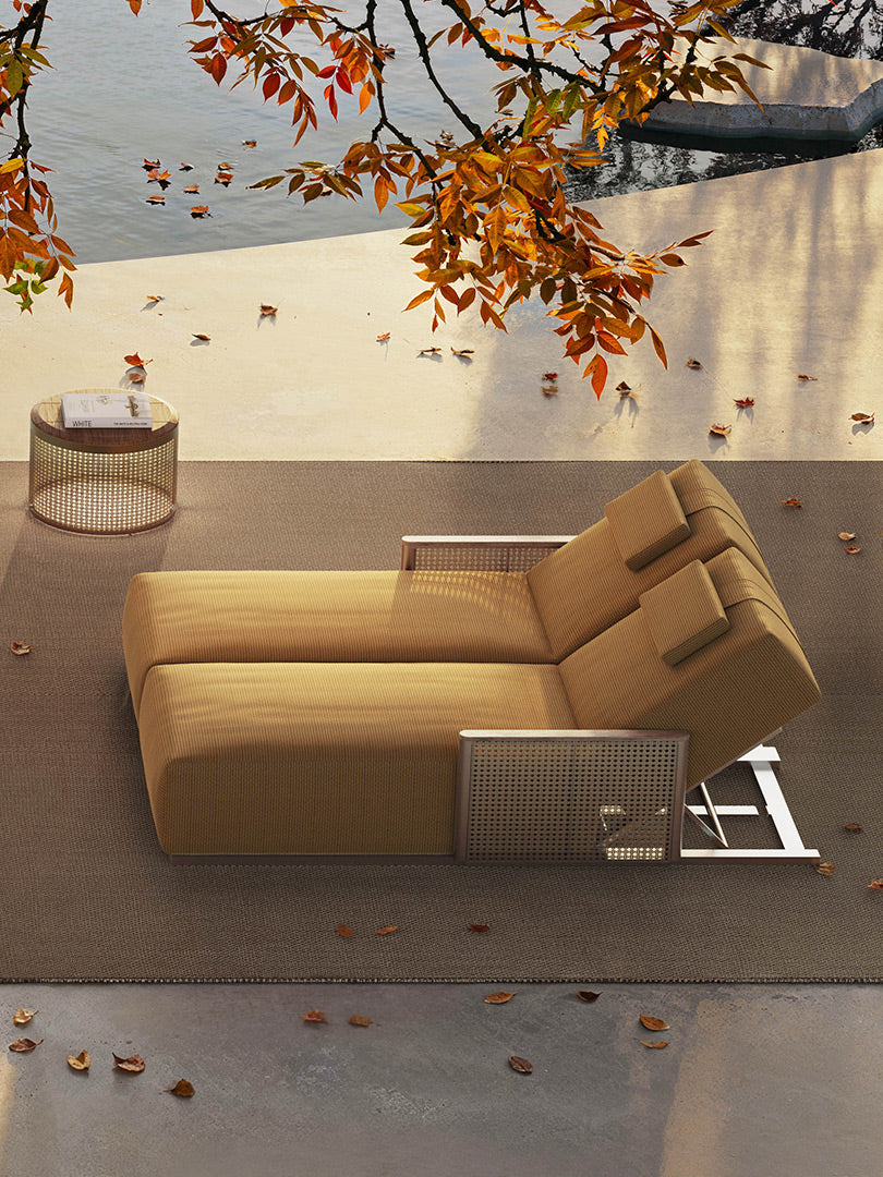 Bosc double chaise lounge, image: Gandia Blasco