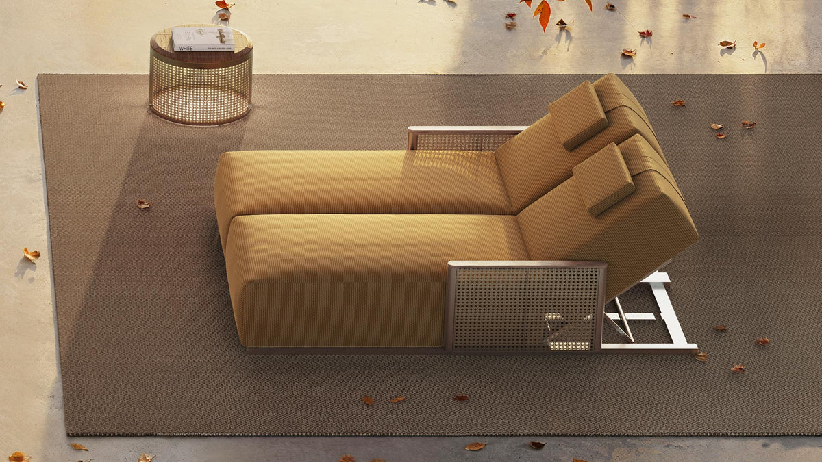 Bosc double chaise lounge, image: Gandia Blasco