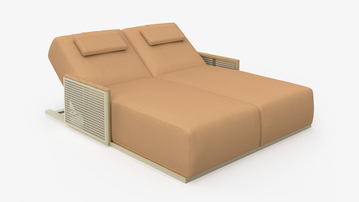 Bosc double chaise lounge, image: Gandia Blasco